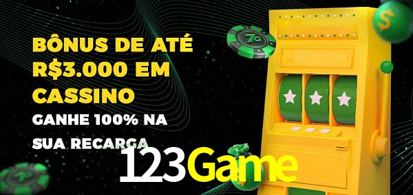 123Game melhor bônus de depósito